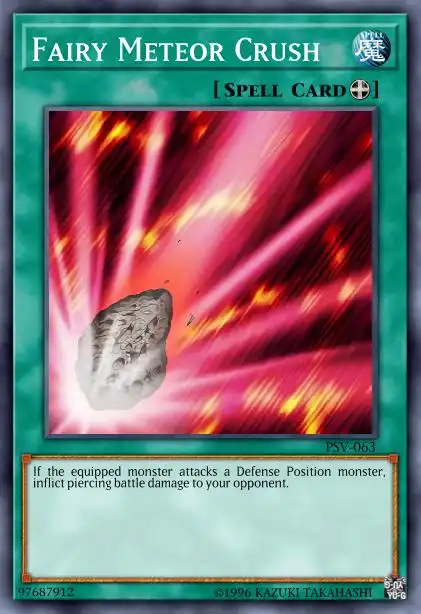 Edison Rulings for Fairy Meteor Crush